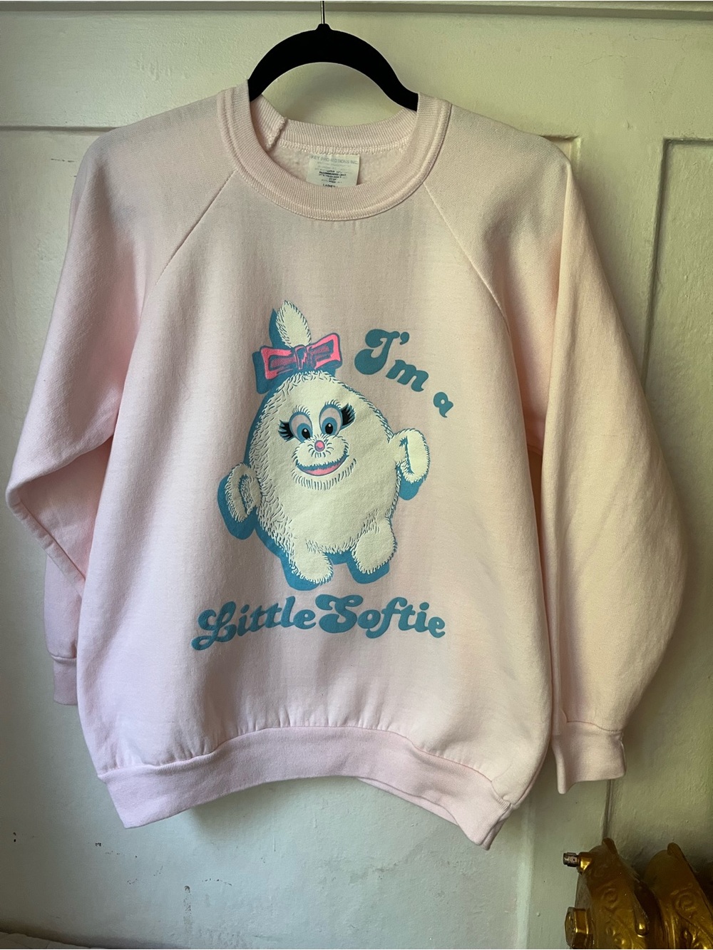Little Softie Pink Graphic Sweatshirt